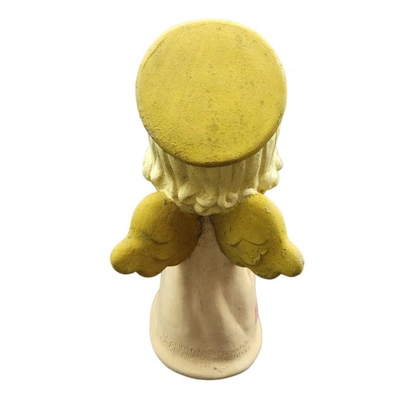 1998 Precious Moments GARDEN COLLECTION Angel Child Yard Statue Needs TLC - Picture 4 of 6